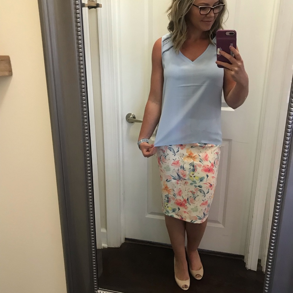Floral skirt-new with tags